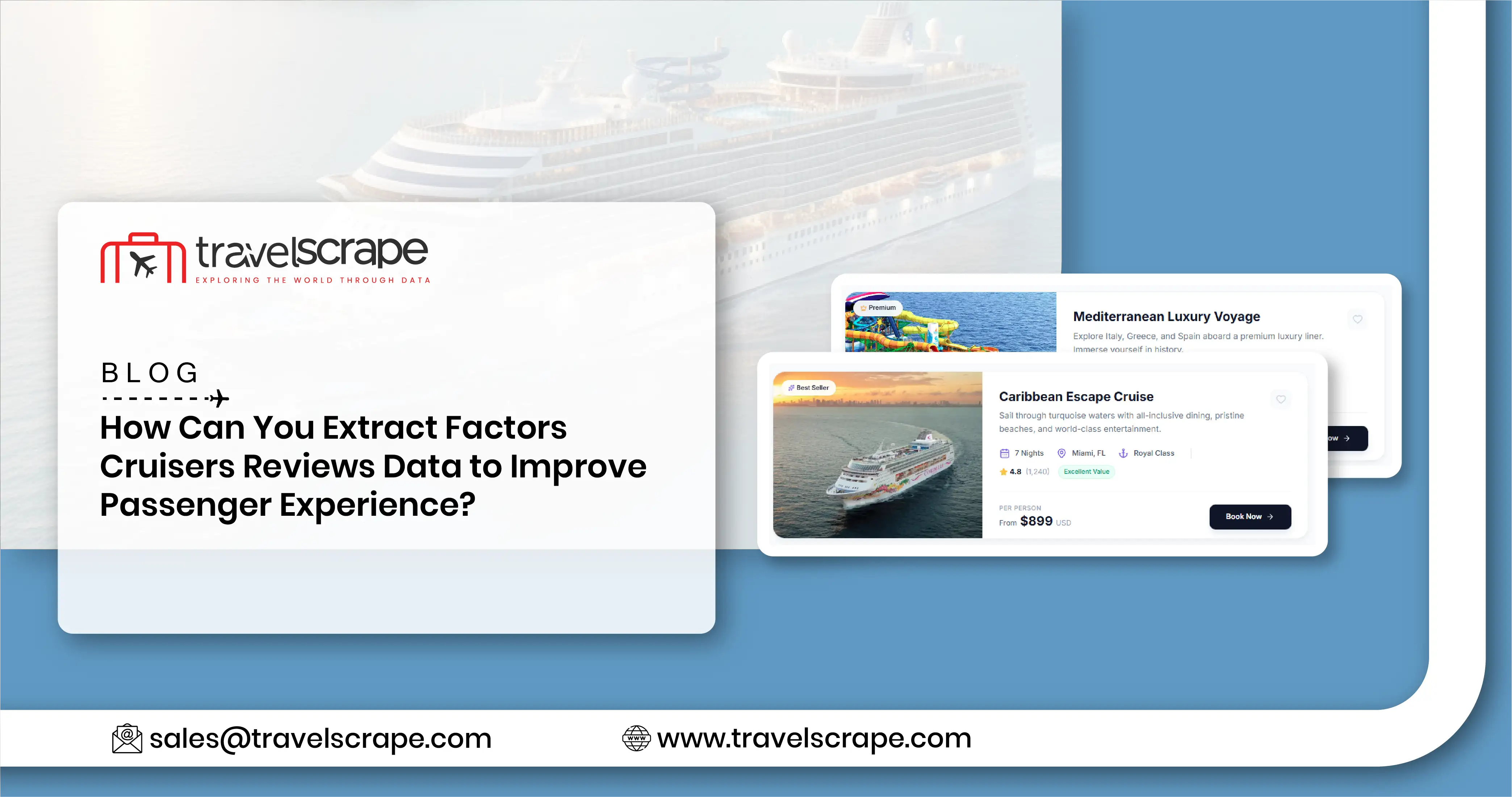 Extract Factors Cruisers Reviews Data to Improve Passenger Experience